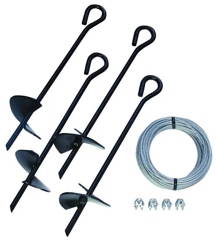 Tie Down Eye Anchor Kit Model 59070 For Secure Ground Fastening 1
