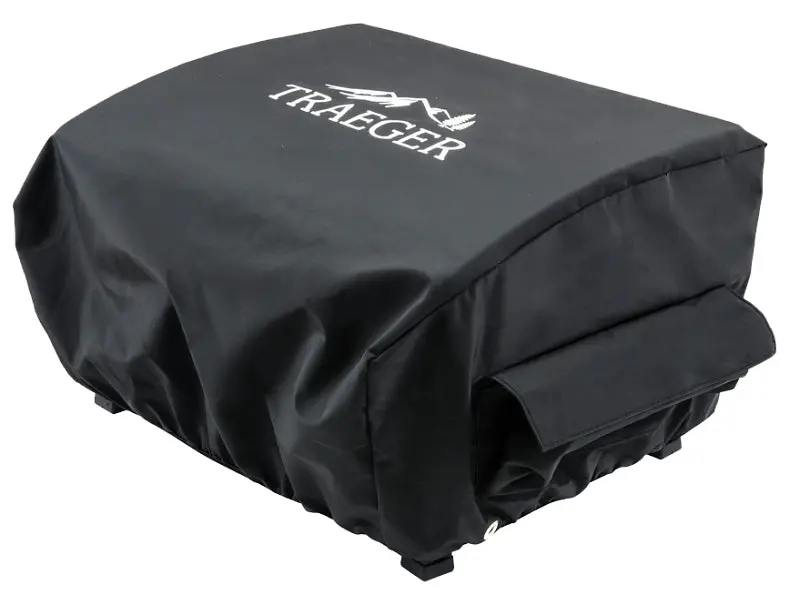 Traeger Bac475 Heavy-Duty Vinyl Grill Cover – Universal Fit For Pellet Grills, Black 1