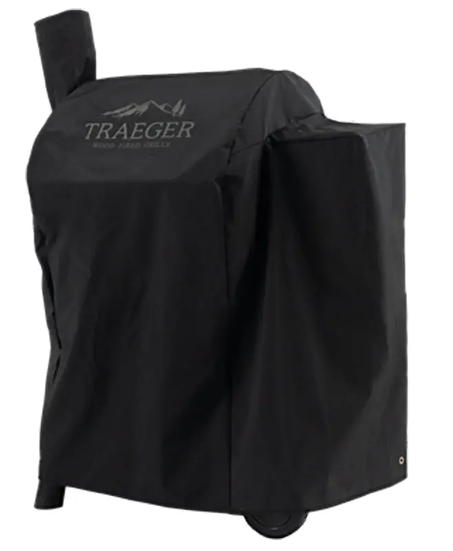 Traeger Bac503 Full-Cover Grill Protection – 575-Series Smoker Cover, Polyester, Black Fit 1