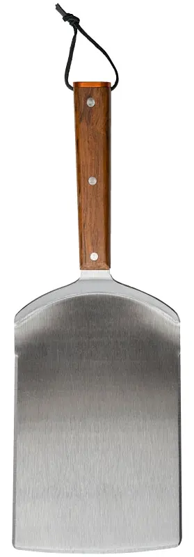 Traeger Bac532 Stainless Steel Grill Spatula With Teak Handle 1