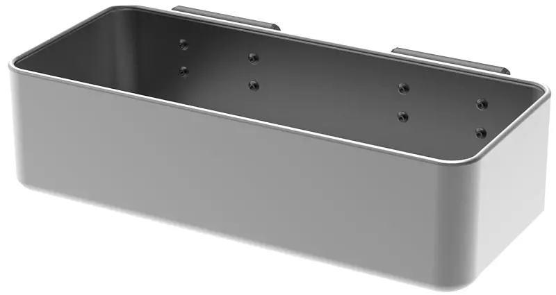 Traeger Bac612 Pop-And-Lock Storage Bin – Powder-Coated Steel For P.A.L. Accessory Rails 1