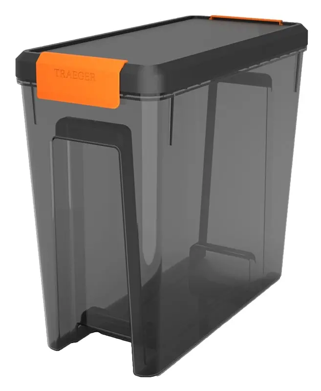 Traeger Bac615 Pellet Storage Bin With Secure Lid – 22-Pound Capacity 1