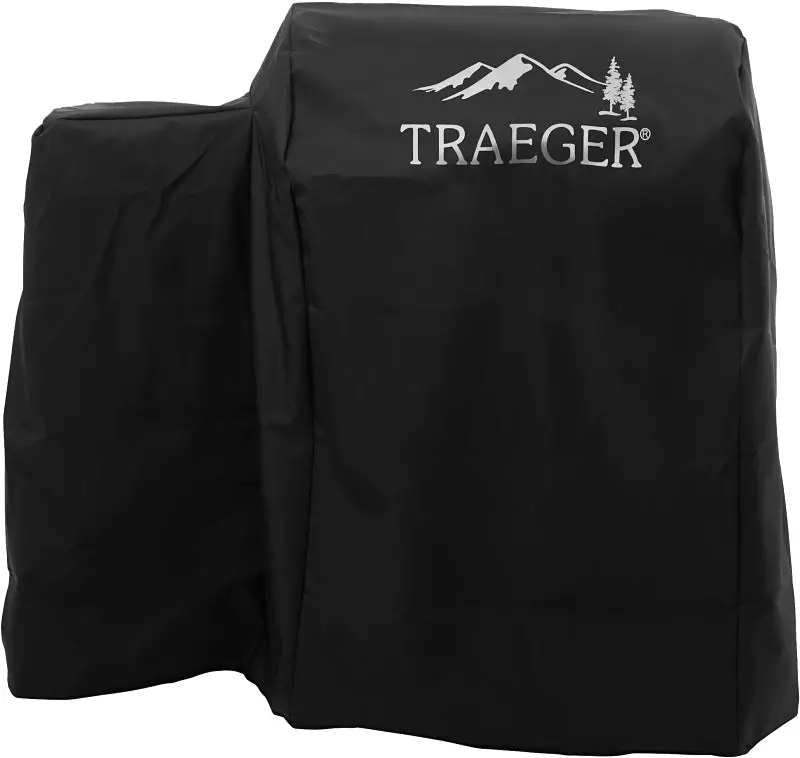Traeger Hydrotuff Grill Cover For 22-Inch Grills – Weather-Resistant Black Protection 1