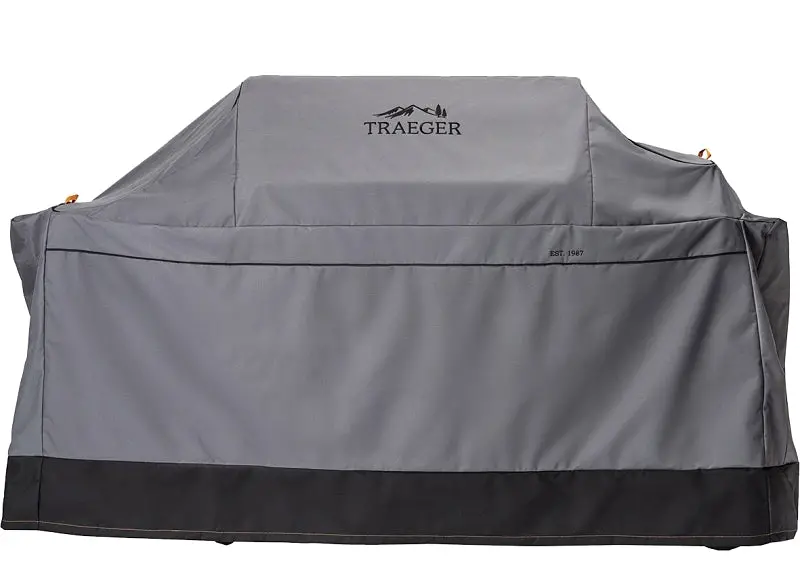 Traeger Premium Grill Cover – 70" W × 25" D × 48" H, 600D Polyester/Nylon 1