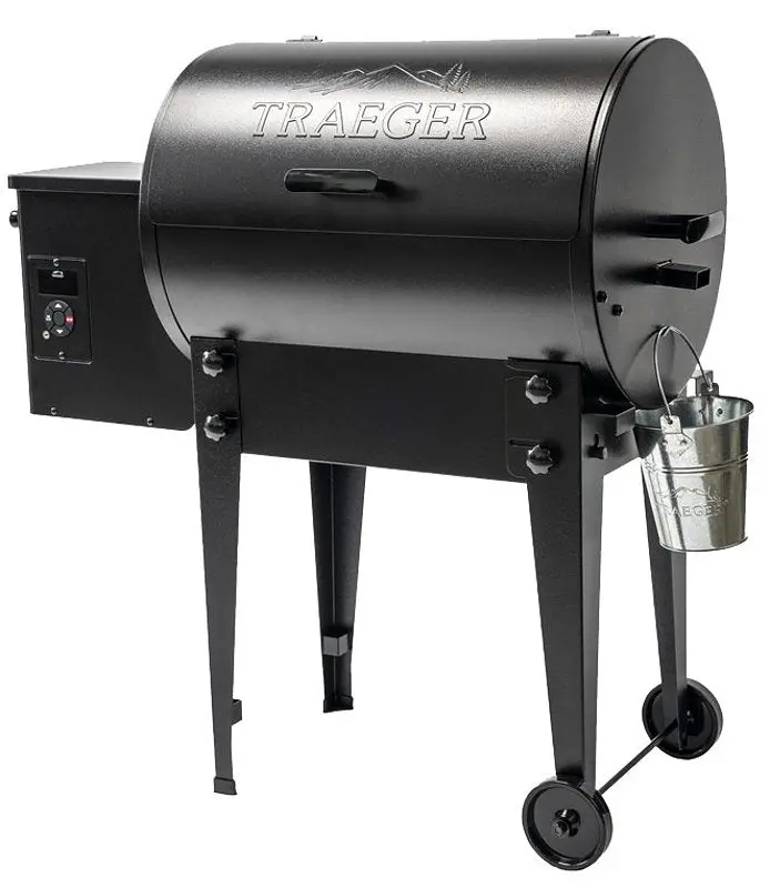 Traeger Timberline 30 Pellet Grill – 300-Sq-In Cooking Surface, 19,000 Btu Output, Truck-Bed Storage Compatibility 1