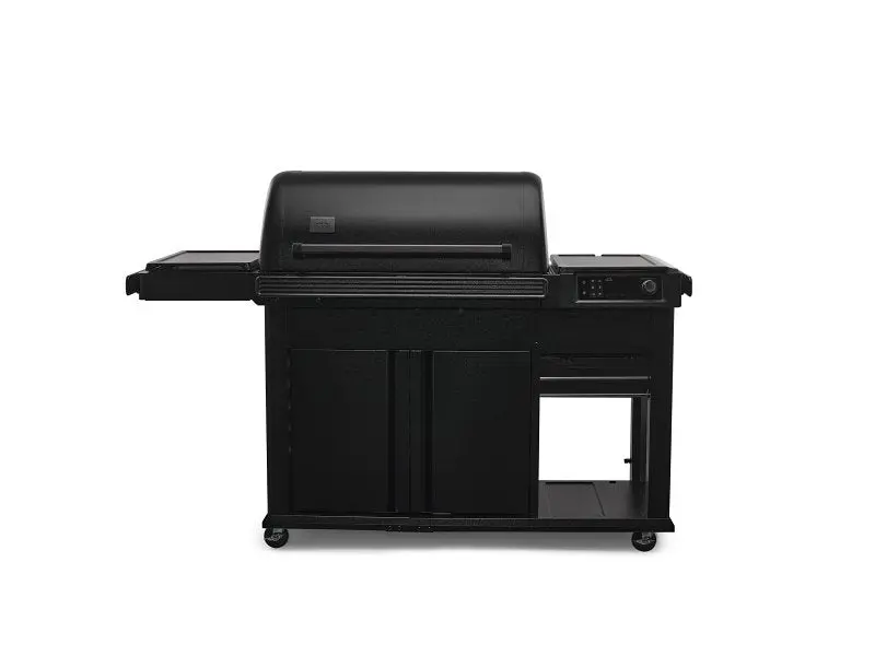 Traeger Woodridge Elite Tfc97Xlh Pellet Grill – 585 Sq In Primary Grilling Surface, Integrated Side Shelf 1
