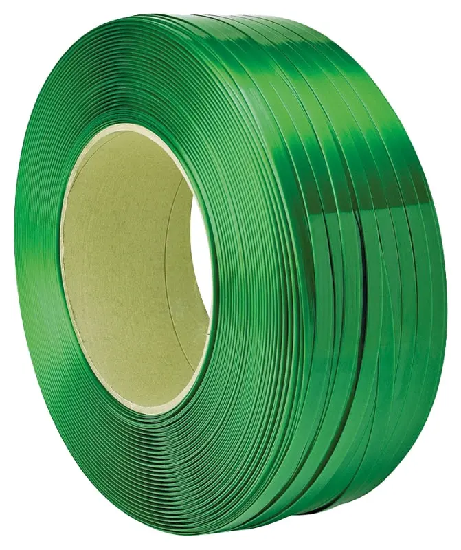 Transtech Signode St-Tps2X2011 Polyester Strapping Coil – 5/8" Width, 4,200-Foot Roll, Green 1