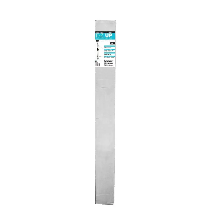 Trimaco Ez-Up 54732 Heavy-Duty Aluminum Dust Containment Pole – 12-Foot Extendable, Silver 1