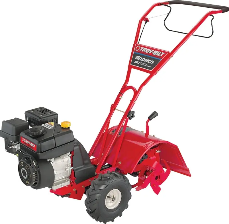 Troy-Bilt Bronco 21D-64M8766 Rear-Tine Tiller – 208Cc Powermore Ohv Engine, 14-Inch Max Tilling Width 1