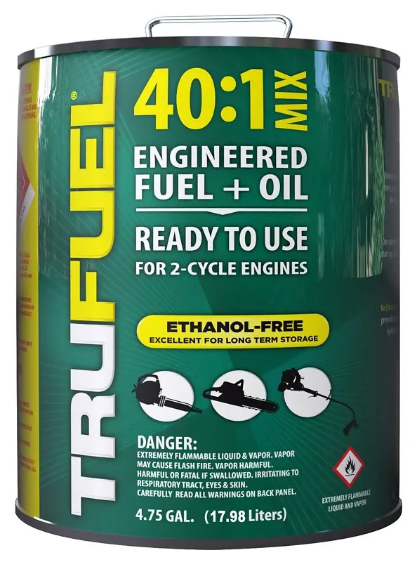 Trufuel Ready-To-Use 4.75-Gallon Premium Fuel – Ethanol-Free Hydrocarbon Blend In Green Can 1