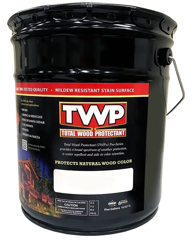 Twp 100 Series Twp-102-5 Redwood Wood Preservative – 5-Gallon Liquid Stain & Sealant 1