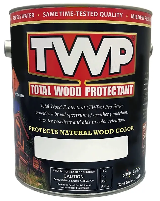 Twp 100 Series Twp-120-1 Wood Preservative — Pecan-Tinted Liquid Formula, 1-Gallon Can 1