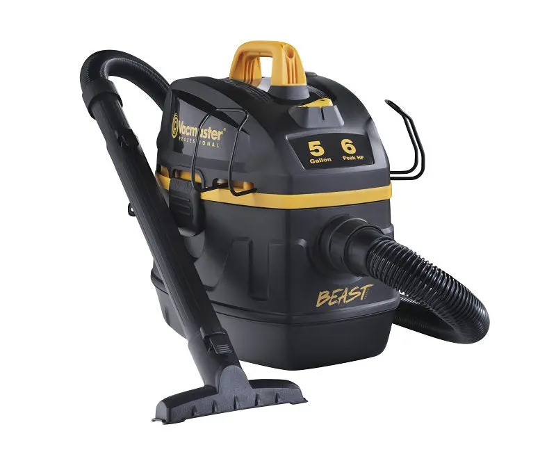 Vacmaster Vfb511B Beast Series Wet/Dry Vacuum – 5-Gallon, 6 Hp, 102 Cfm, 120V 1