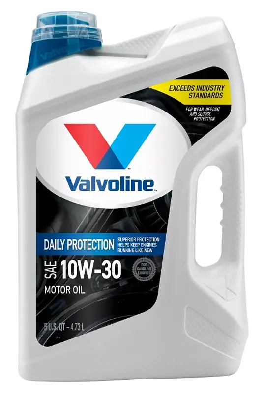 Valvoline Synthetic Blend 10W-30 Motor Oil – 5 Quart Jug 1