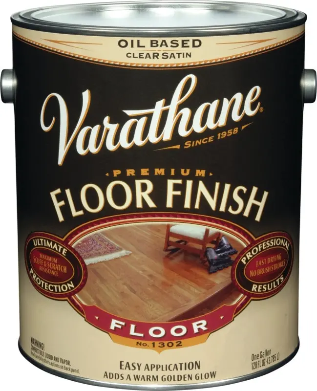 Varathane 214552 Premium Floor Paint – Satin Finish, 1-Gallon Can, Durable Acrylic Formula For High-Traffic Areas 1