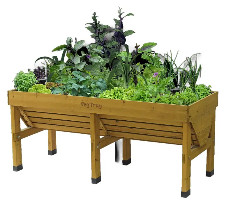 Vegtrug Swck1800 Self-Watering Kit For Classic Raised Beds – Black Plastic System 1