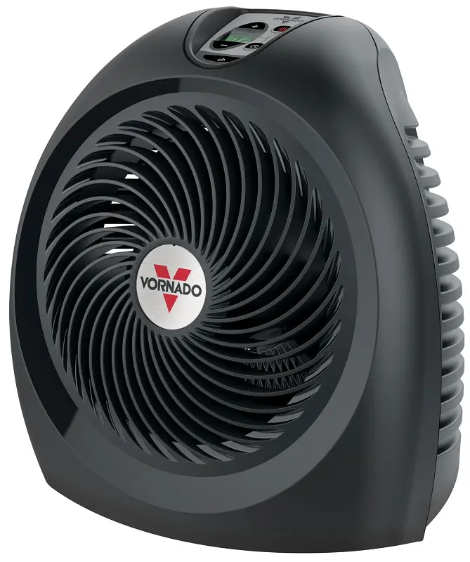 Vornado Avh2 Smart Vortex Heater – 750/1500W Dual-Stage, 5120 Btu, 130° Oscillation, Black 1