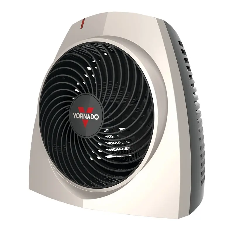 Vornado Eh1-0092-69 Vortex Electric Space Heater – 1500W, 3-Stage Heat, Black & Champagne Finish 1