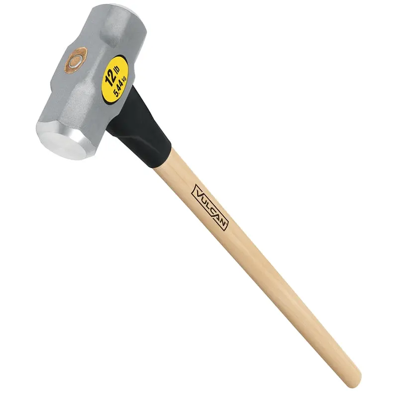 Vulcan Forged Steel Sledge Hammer – 12 Lb Milled Head 1
