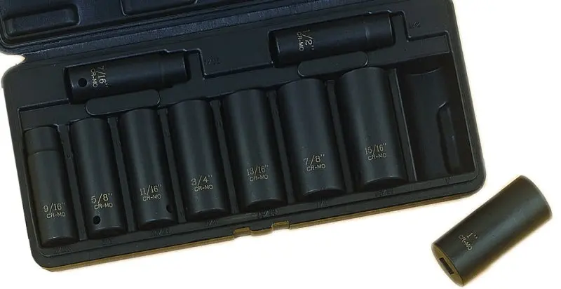 Vulcan Mti10-S Chrome Molybdenum Socket Set – Precision-Tempered For Durability And Corrosion Resistance 1