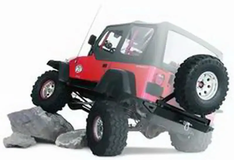 Warn Rear Bumper Replacement – Durable Off-Road Design (Model 65509) 1