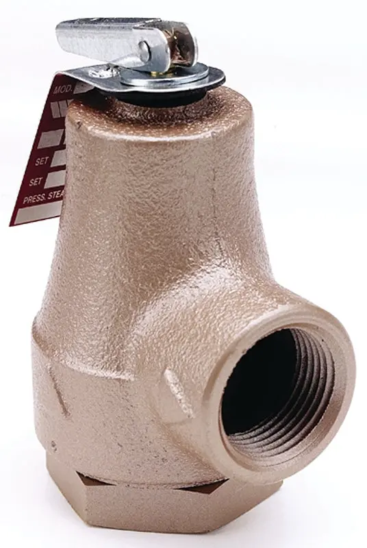 Watts 3/4-Inch Iron Pressure Relief Valve – Fip Threaded Connection, Model 374A Safety Device 1