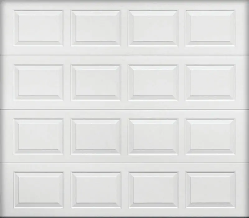 Wayne Dalton 9100 White Steel Garage Door – 9 Ft Wide × 7 Ft High 1
