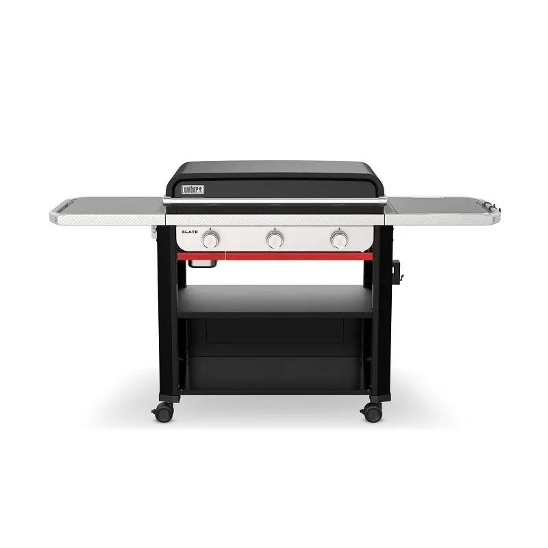 Weber 1500014 Liquid Propane Griddle Grill — 3-Burner Design, Sleek Black Finish 1