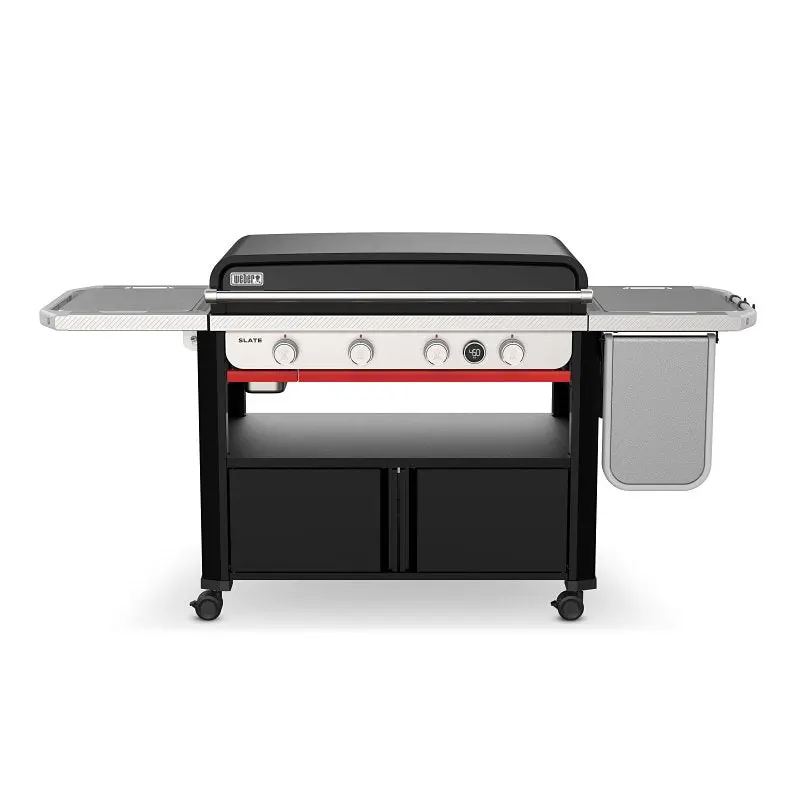 Weber 1500216 Liquid Propane Griddle Grill – 4-Burner, Sleek Black Finish 1