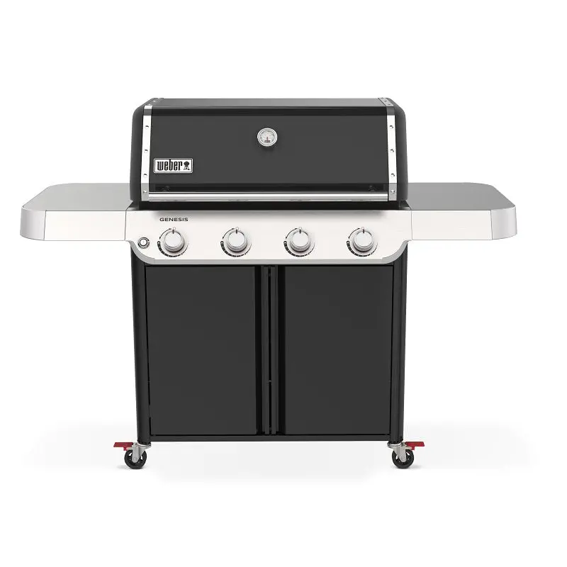 Weber 1500367 Gas Grill – 48.1"H × 64.5"W × 27"D Liquid Propane Model In Matte Black 1