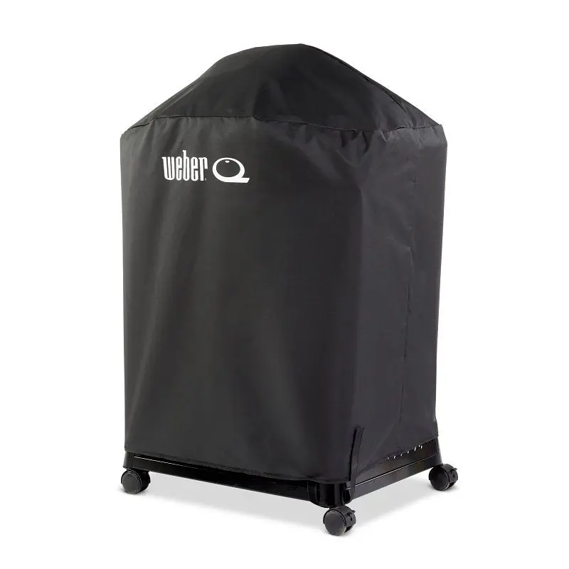 Weber 3400233 Heavy-Duty Grill Cover – Universal Fit For 30-Inch Grills, Pet Plastic Construction, Black 1