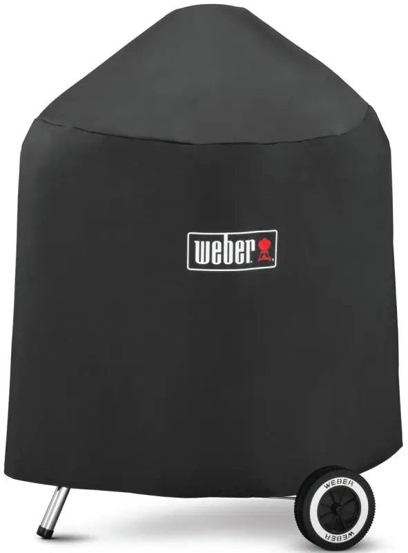 Weber 7150 Heavy-Duty Grill Cover – 30 X 30 Inch Polyester Protection, Black 1