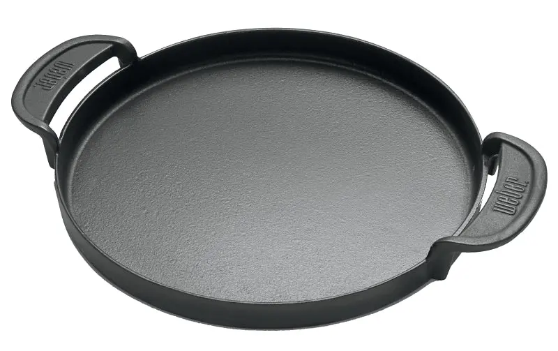 Weber 7421 Cast Iron Enamel-Coated Griddle For Gourmet Bbq System Grates 1
