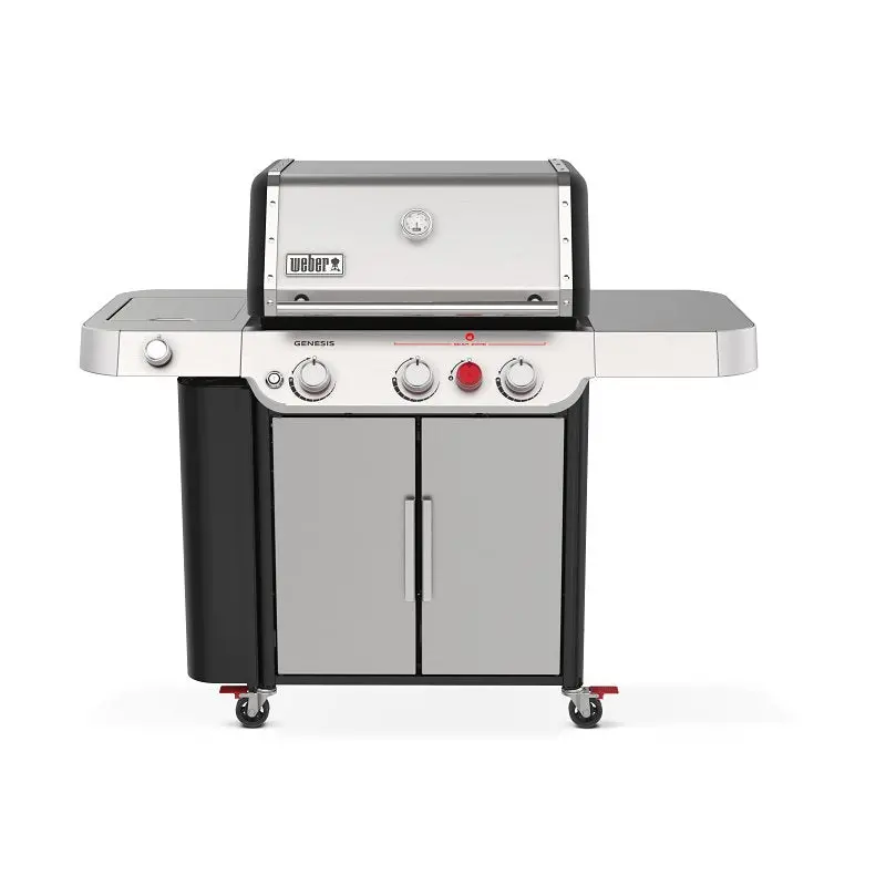 Weber Liquid Propane Gas Grill – Stainless Steel Construction, 48.1-Inch Height 1