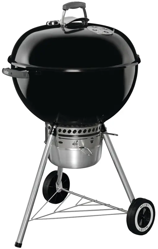Weber Original Kettle 14401001 Charcoal Grill – 8-Piece Premium Kit, 22" Diameter, Classic Black Design With Enhanced Durability 1