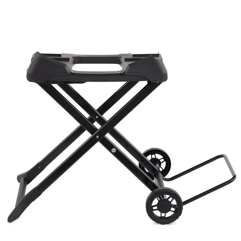 Weber Portable Grill Cart – Compact 25-Inch Metal & Polypropylene Stand For Outdoor Cooking Stations 1