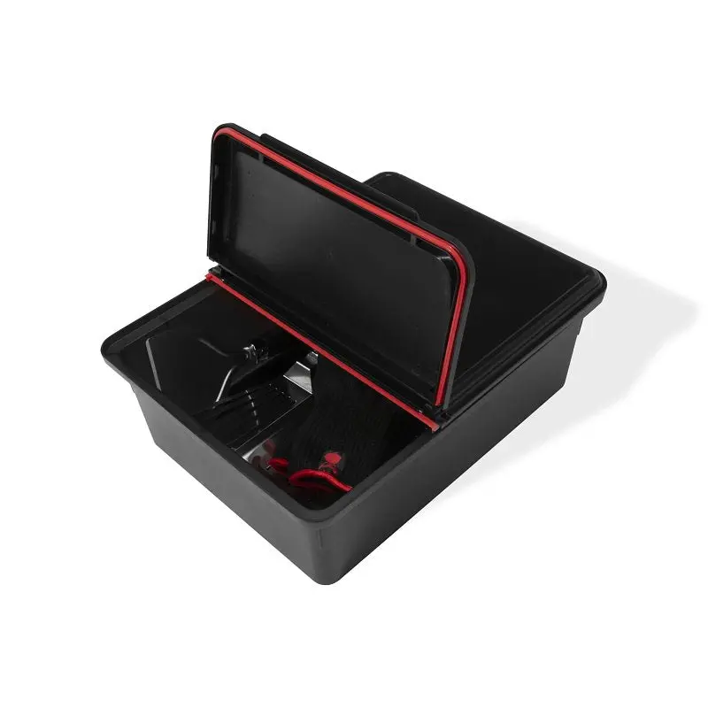 Weber Works Outdoor Storage Bin – Black Plastic Bin Designed For Slate™ 30" And 36" Griddles 1