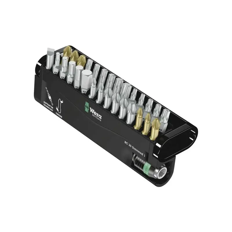 Wera 30-Piece Bit-Check Screwdriver Bit Set – 05056440001 – Clearance Sale 1