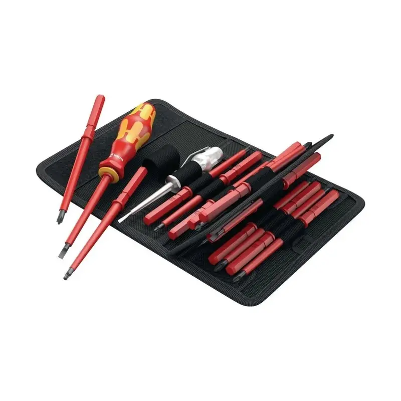 Wera Kk Vde 18 Universal Interchangeable Screwdriver Set – 18-Piece Vde-Certified Kit (05003471001) – Clearance Sale 1