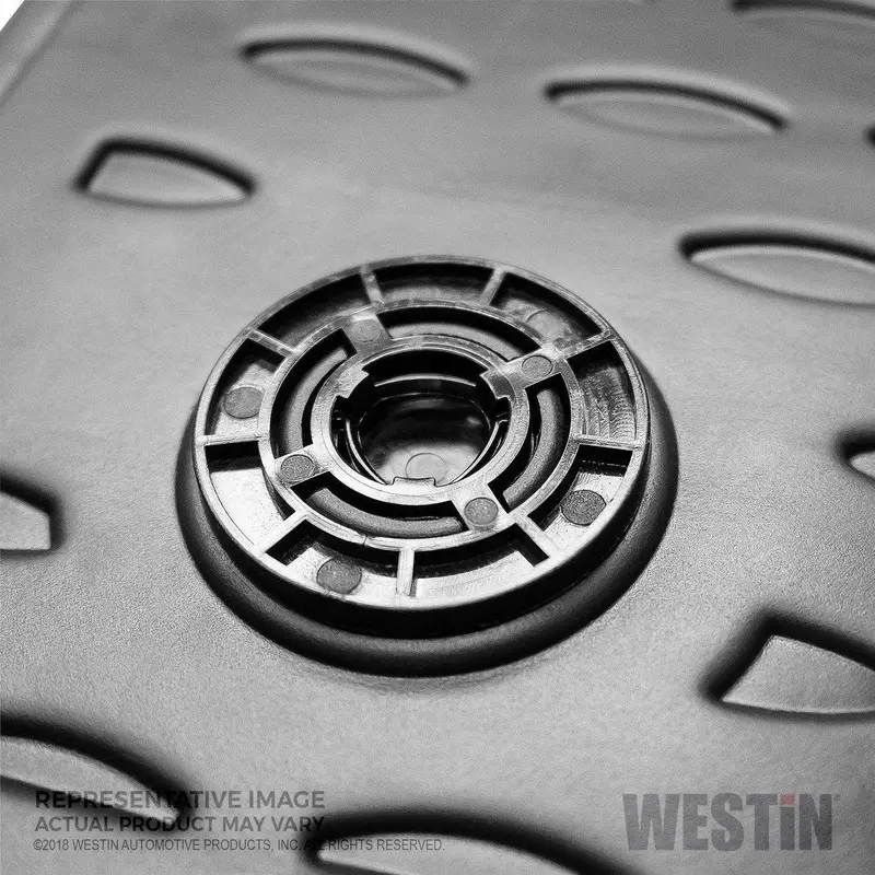 Westin Profile Floor Liners – 2-Piece Black Set For Front Seats 1