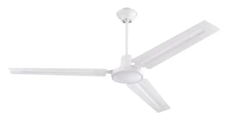 Westinghouse 56" 3-Blade Ceiling Fan – 5-Speed, White Steel Blades, Model 7812700 1