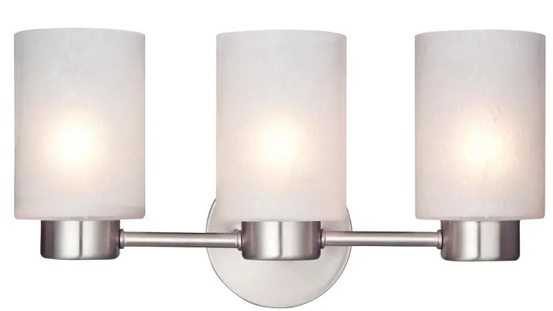 Westinghouse Sylvestre 6227900 Wall-Mount Light Fixture – 3-Lamp, Compatible With Incandescent Or Led Bulbs 1