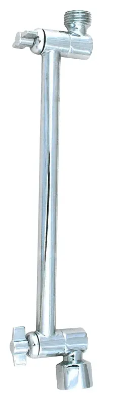 Whedon Srw1C Chrome-Plated Brass Shower Arm Extender – Adjustable Wall-Mount Extension Bracket 1