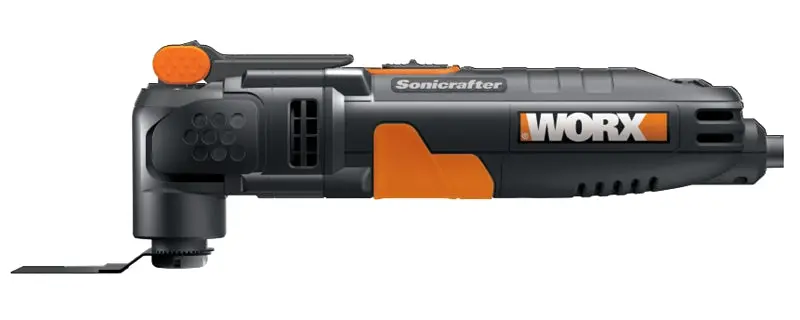 Worx Wx679L.1 Oscillating Multi-Tool – 3A Motor, 11K–21K Opm, Dual Blade Sizes 1