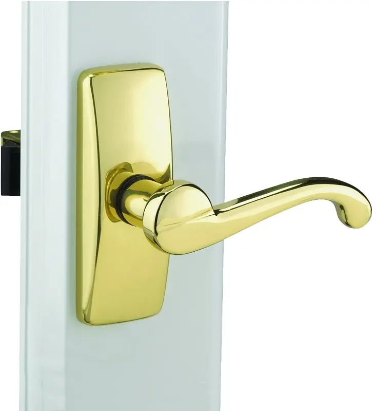Wright Products Vgl025-555 Lever Latch Set – Solid Brass, Fits Doors 3/4" To 2" Thick 1