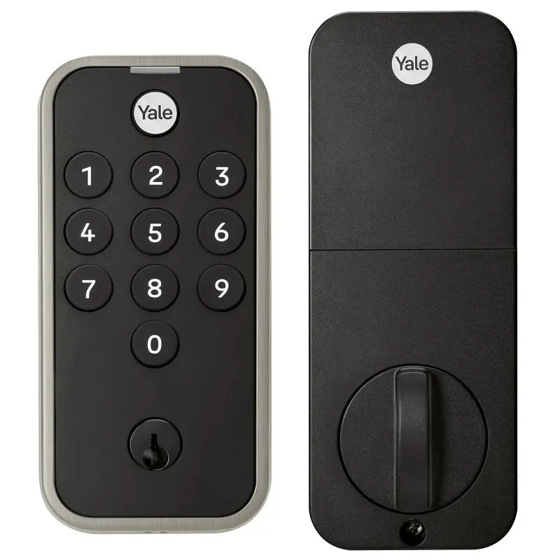 Yale Yed210-Nr Keypad Entry Lock – Grade 3 Security, Satin Nickel Finish, Kw1 Keyway 1