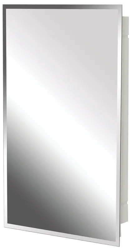 Zenith Em115 Over-The-Toilet Medicine Cabinet – 16" × 4.5" × 26", Two-Tier Plastic Storage Unit 1