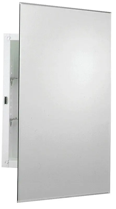 Zenith Emm1027 Steel Medicine Cabinet – 26" H × 16" W × 4.5" D, Two-Shelf Design 1