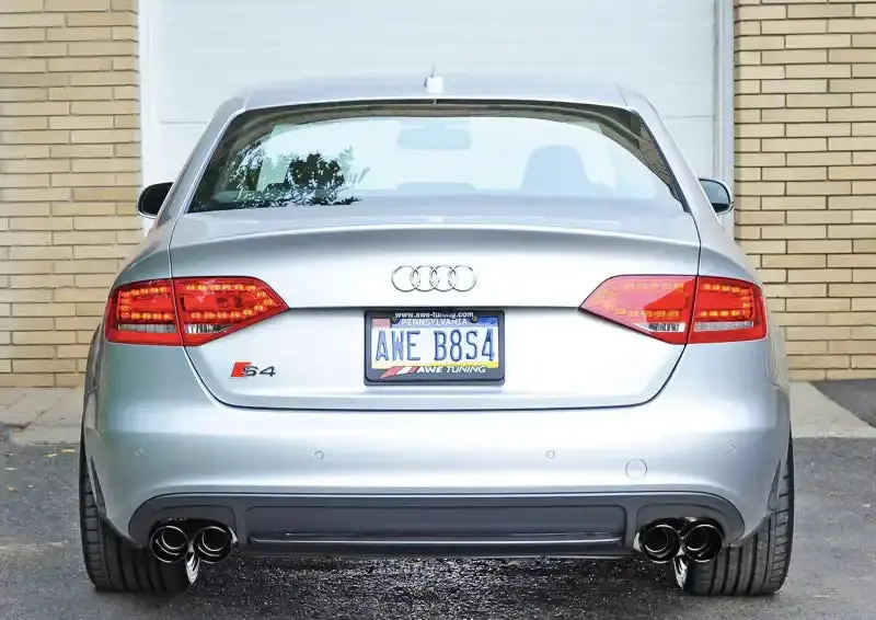 Awe Tuning Touring Edition Exhaust For Audi B8/B8.5 S4 3.0T – Diamond Black 90Mm Tips 1