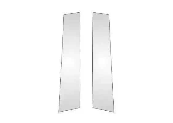 Black Horse Off Road Mazda Door Pillar Trim Kit – 2019+ Models 1